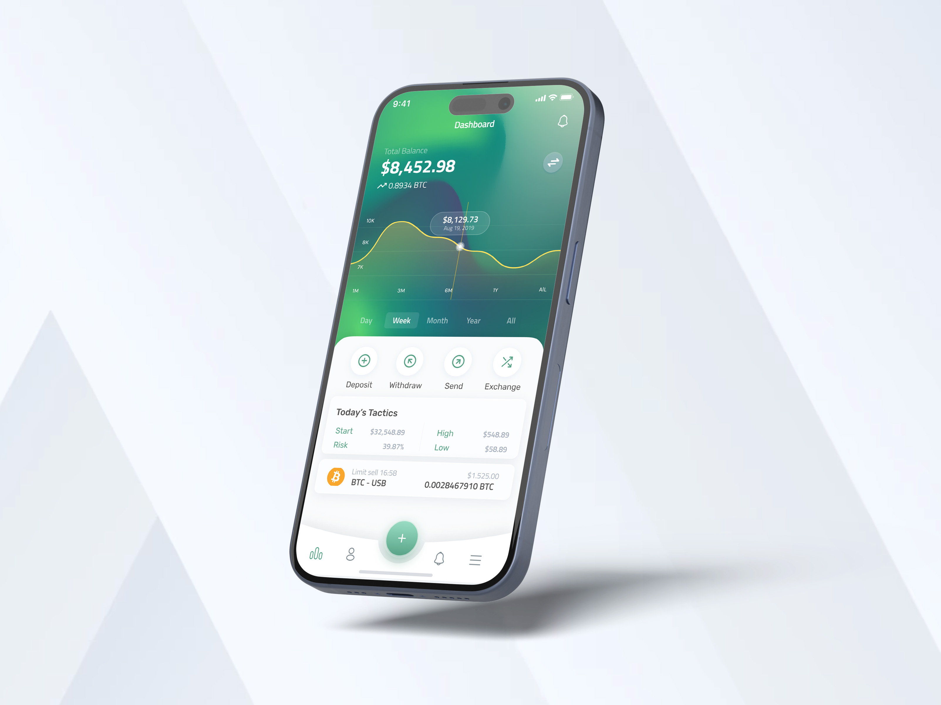 Mobile App Design for Crypto Loans Wallet App animation branding cbdc crypto crypto app crypto loans crypto wallet ui financial mobile application mobile design mobile ui personal loans product design saas ui ui ux design ux vault wallet web3