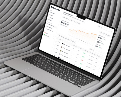 Convertly - Ecommerce product analytics admin b2b clean dashboard ecommerce product design product list saas sales store table ui uiux web design