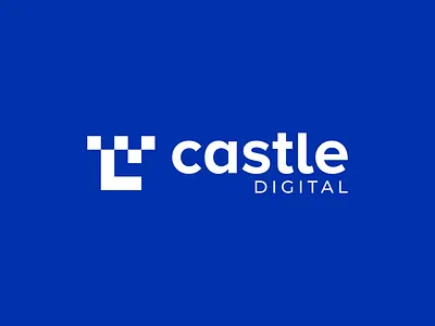Castle Digital Brand Logo brand brand identity brand logo branding castle design designer logo digital graphic graphic design graphic designer illustration logo logo design logo designer minimalist logo modern logo simple logo tech technology
