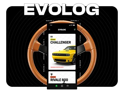 Evolog - Vehicle Management App alert confirmation dark theme dashboard details page figma ui kit form home login minimal mobile app notification onbording registratin reminder sign in signup success ui vehicle managment
