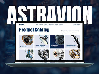 Modern B2B Web Design for Industrial Product Company branding design graphic design ui ux ux research webdesign website webuidesign