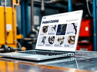 Web Design Concept for Engineering Company modernui uxdesigner webdesign