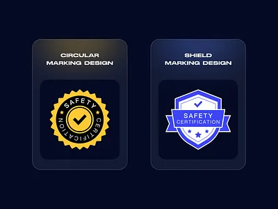 Safety Certification branding icon ui