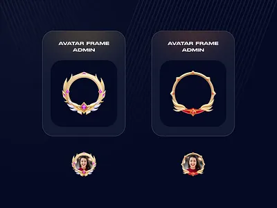 Avatar Frame design icon ui 图标 设计