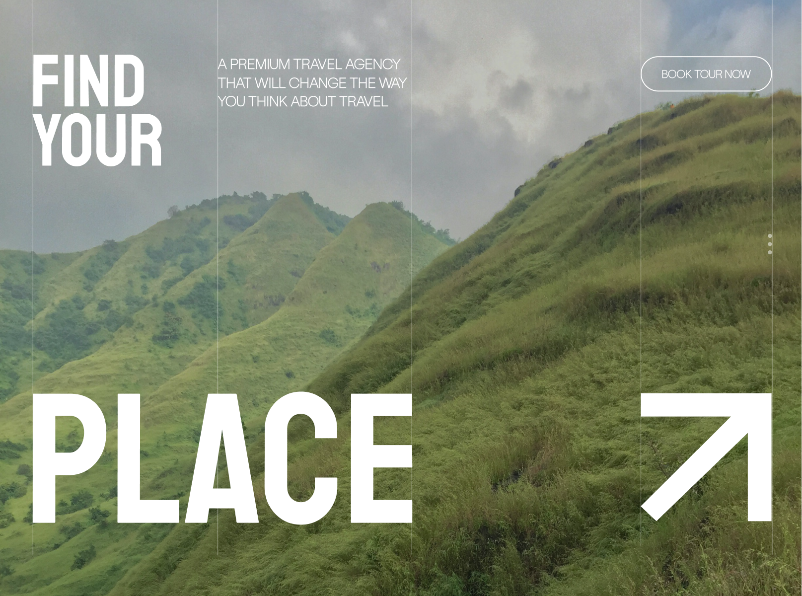 Rixos Tours | Landing Page for Travel Agency agency design designconcept figma green interface landing travel ui uiux webdesign