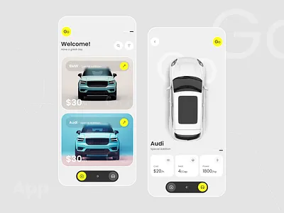 Car Rental Mobile App Design car rental app mobile app mobile app design ui ui design uiux