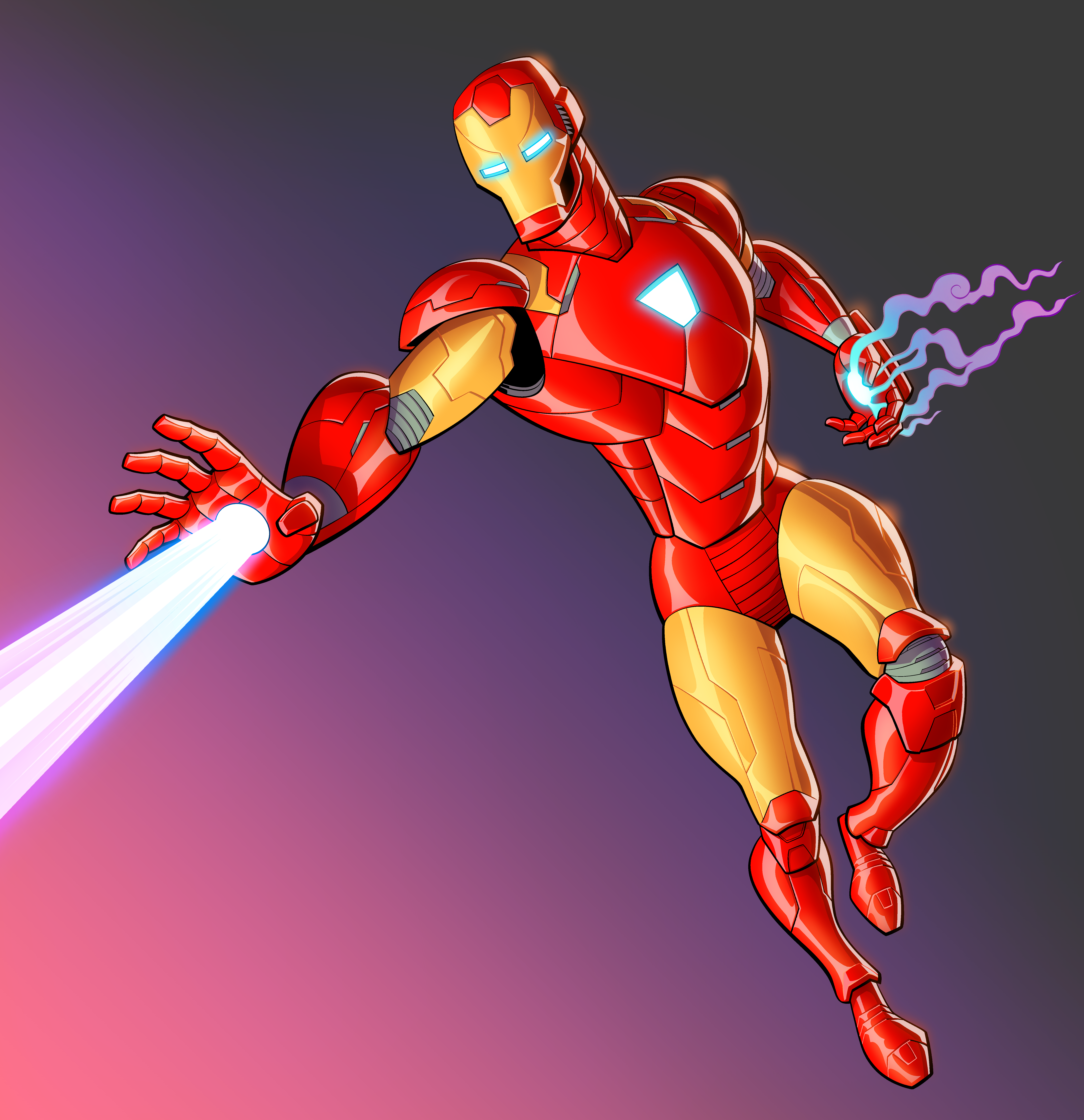 Iron Man comic comic art comic book illustration iron man marvel marvel comics superhero