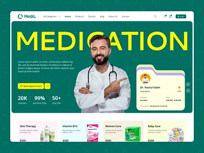 Healthcare Website UI/UX Design by ExpertSquad health health care landing page health care web health care website health landing page health ui health web health web design health website health website design health website ui healthcare healthcare web design healthcare website healthcare website design hospital website medical site medical website mental health website uiuxdesign