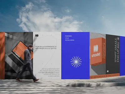 Uncoded - Rebrand agency branding design digital digital agency digital company graphic design logo mockups rebrand rebranding ui ux webdesign webpage