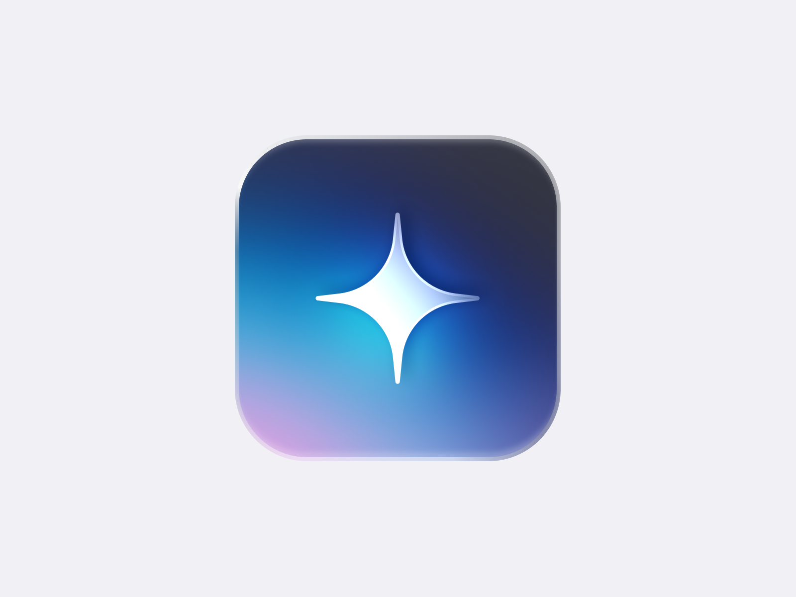 Affirmation App Icon affirmation app icon app store aso branding design figma gradient graphic design icon illustration ios logo mobile modern screenshots ui