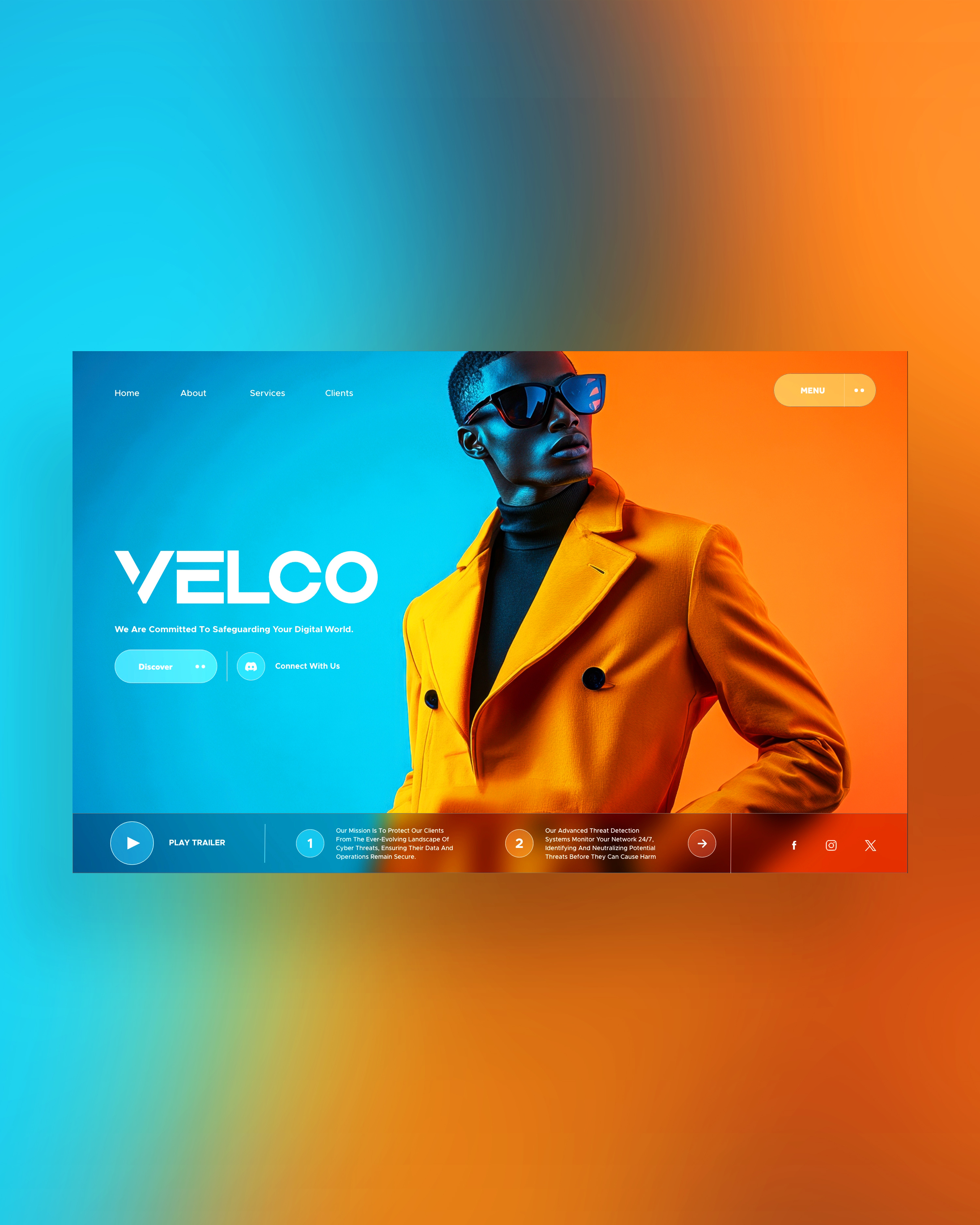 Velco Web Ui Landing Shot ai branding design fashion graphic design illustration photography ui ui design ux ux design web design