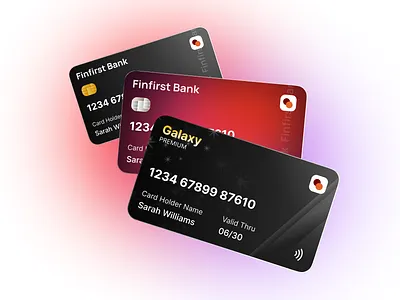 Fintech Debit/Credit Card UI credit card design credit card ui debit card design debit card ui fintech fintech card fintech card ui ui design