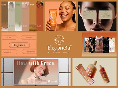 Bento Grid - Elegancia® brand branding design graphic design identity illustration logo logodesign