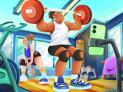 Dynamic Fitness Animation for Workouts & Training Visuals animatedworkouts