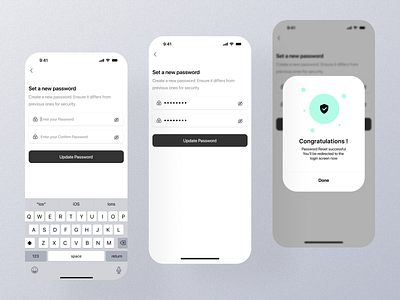 Set New Password Mobile App Ui app graphic design mobile new password app new password dashboard new password design new password details new password experience new password interface new password mobile new password option new password pagfe new password screen new password setting new password ui screen set new password design set new password ui set new pasword ui