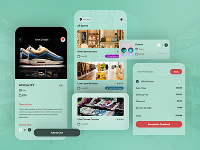 E-commerce App commerce design ecommerce marketplace product ui ux