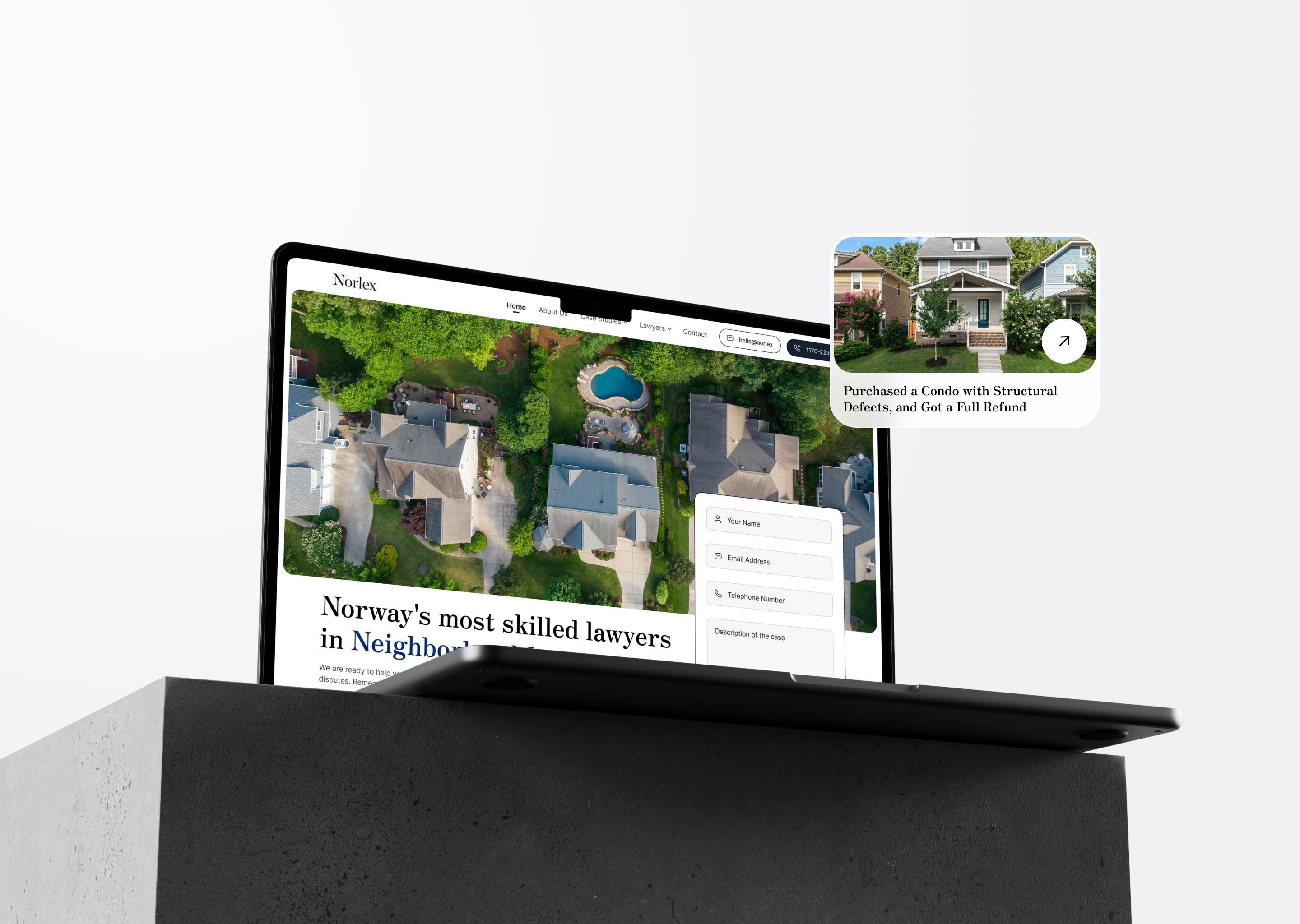 Example of Web Development In Webflow, Framer