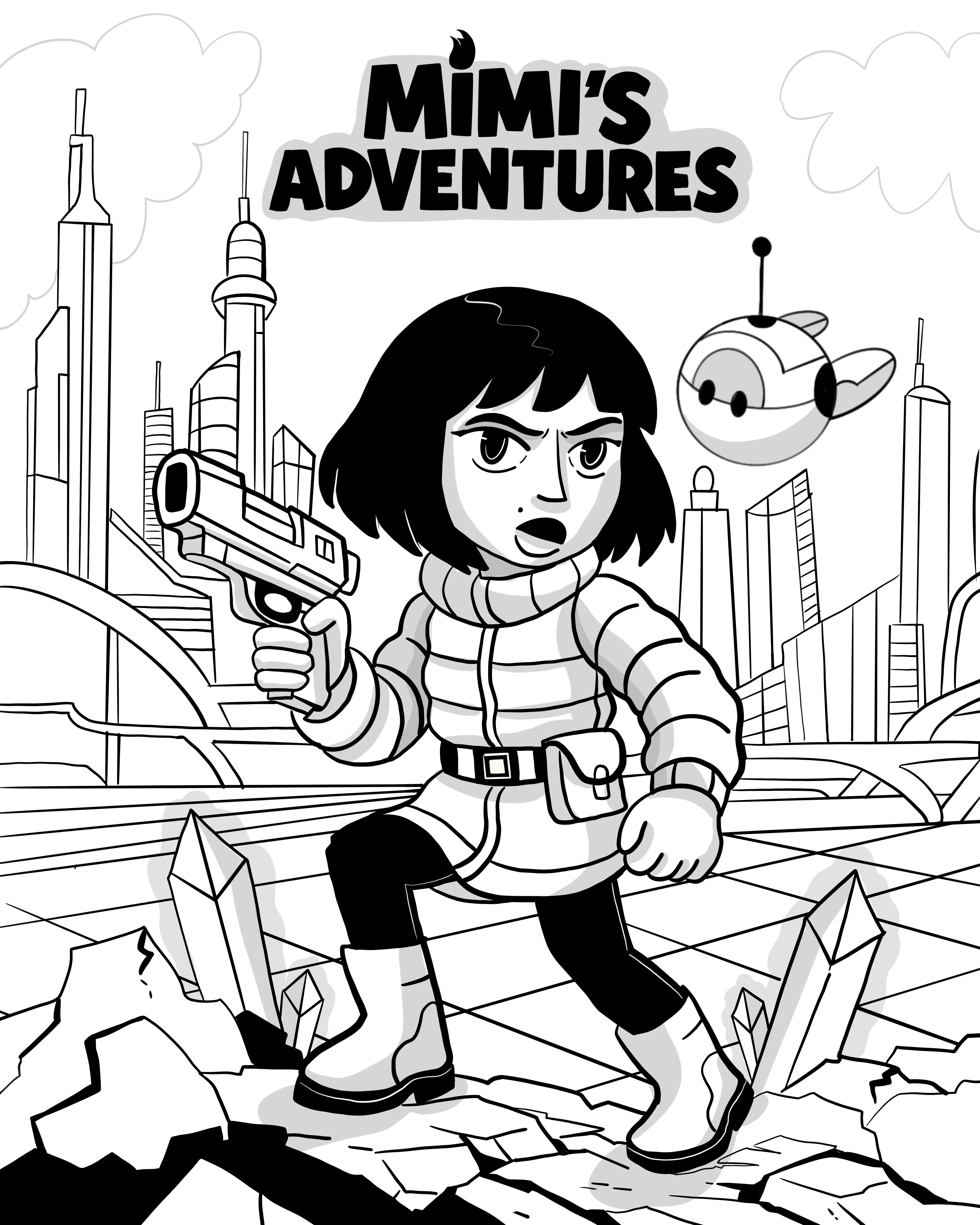 Mimi’s Adventures art artist character design digital art game game design illustration mobilegame ui