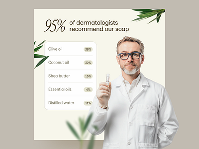 Listing design for natural soap amazon design amazon listing elegant interface italic text listing design natural branding natural design ui design