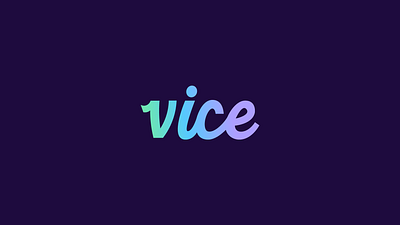 Vice Logo - Unused Concept branding concepts graphic design logo