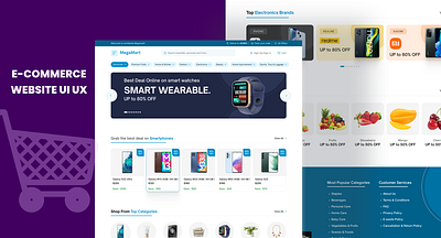 E-Commerce Website UI UX Design ecommerce ecommerce website figma landing page uiux ui uiux uiux design web design woocommerce