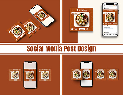 Food-social-media-post design artisticvision food graphic design