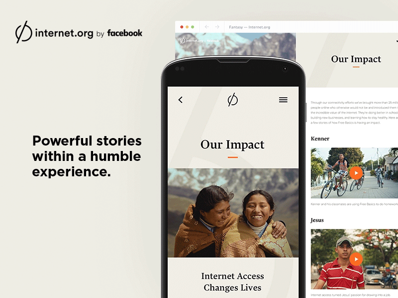 internet org for Facebook motion animation brand dot facebook impact internet motion org simple