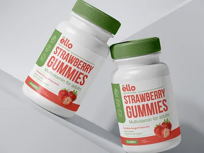 Supplement label Design 3d mockup ai design bottle design branding cool color graphic design green label design layer logo new design pacakging design free premium design print design print label design red supplement label supplement label design unique design vitamin label design