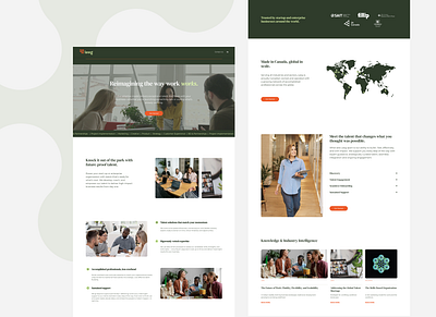 Homepage Design design graphic design homepage layout squarespace typography ui uiuxdesign ux webdesign
