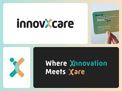 InnovXcare —Brand identity branding design identitydesign logo logo design logodesign