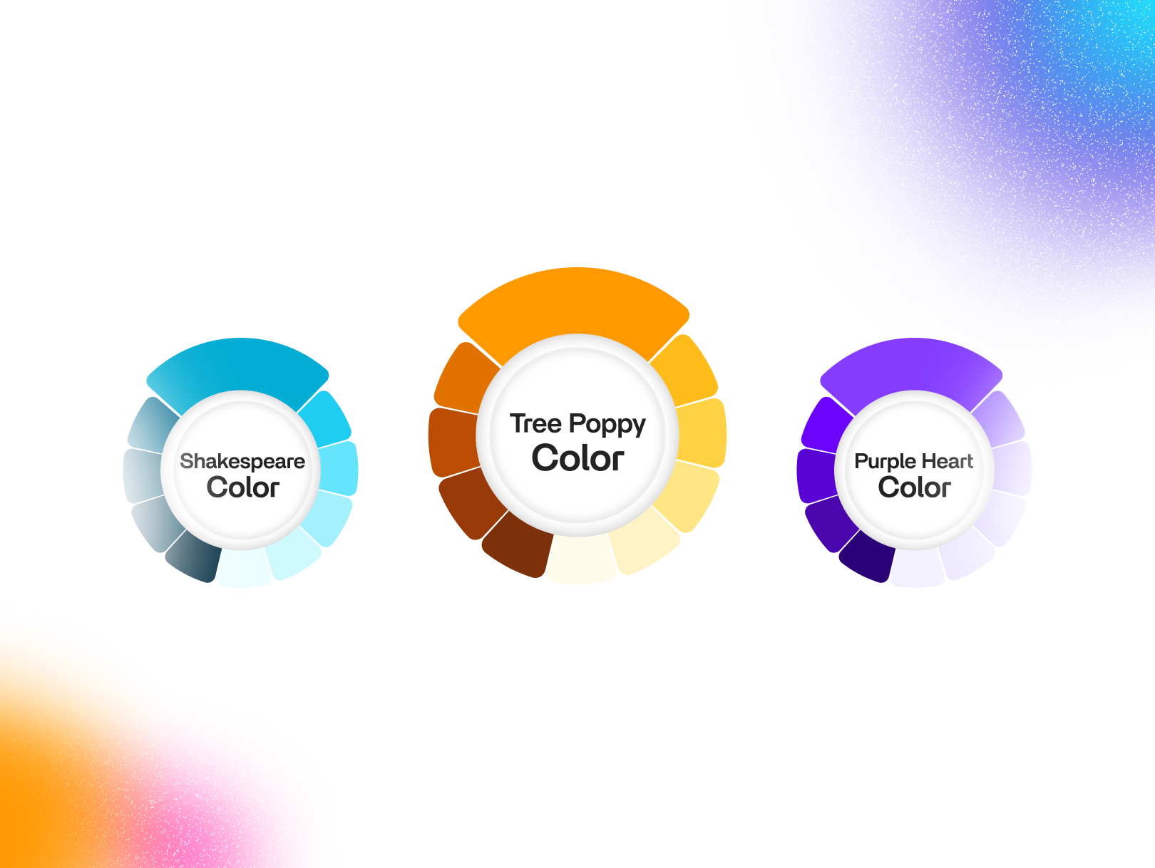 Color Palette UI color palette design elements design landing page presentation design product design ui design ux design
