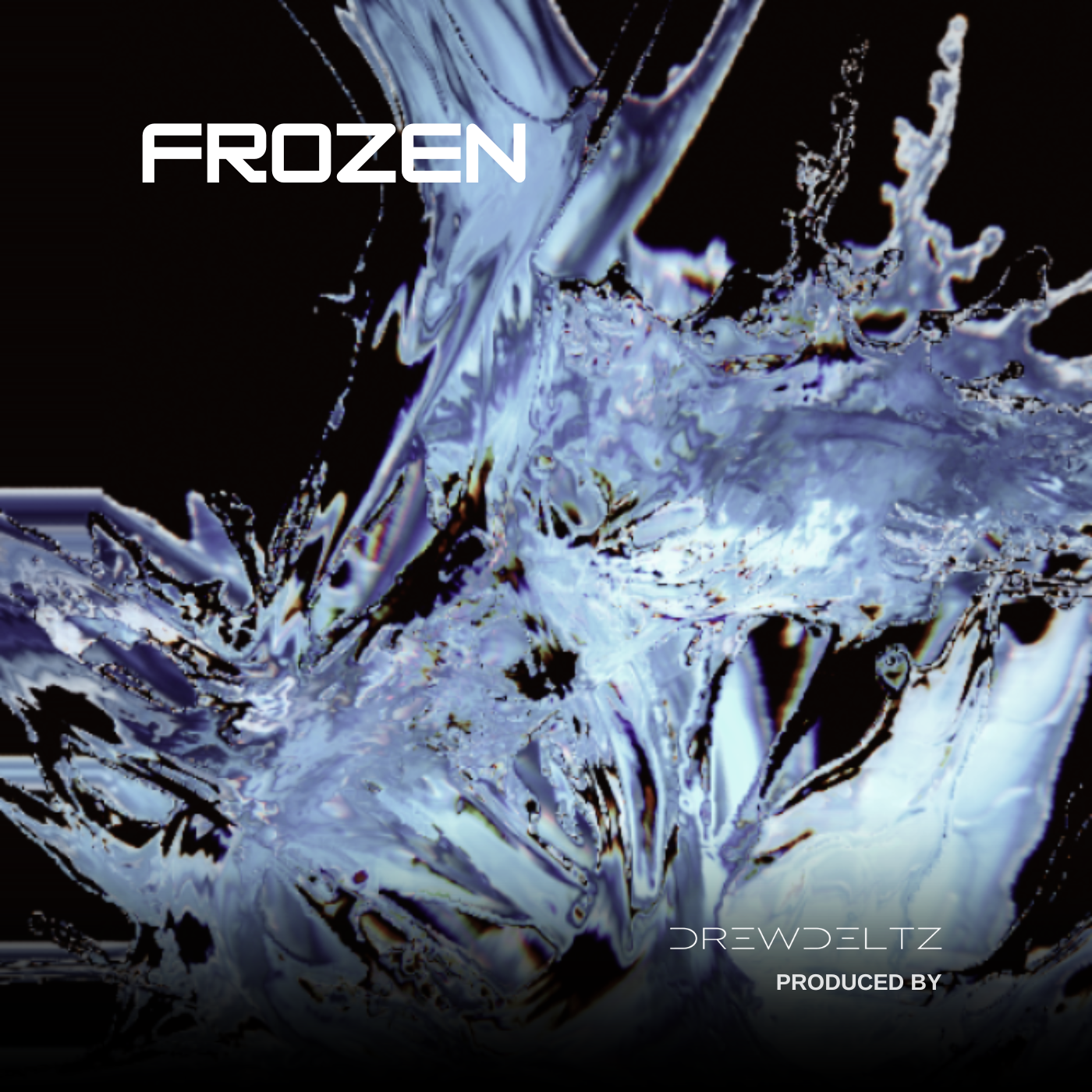 Album Cover Design by drewdeltz abstractdesign album albumart albumcover branding cinematicmusic conceptualdesign coverartdesign designglitch emotionindesign experimentaldesign futuristicart glitchart graphic design hollydrummond iceaesthetic liquiddesign logo musicvisuals visualidentity