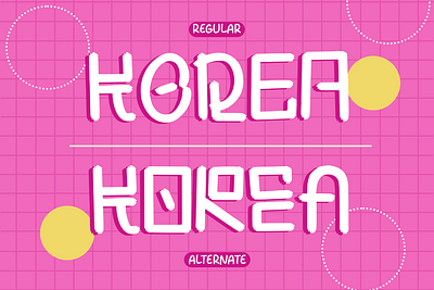 Gangmo - Korean Pop Display handdrawn