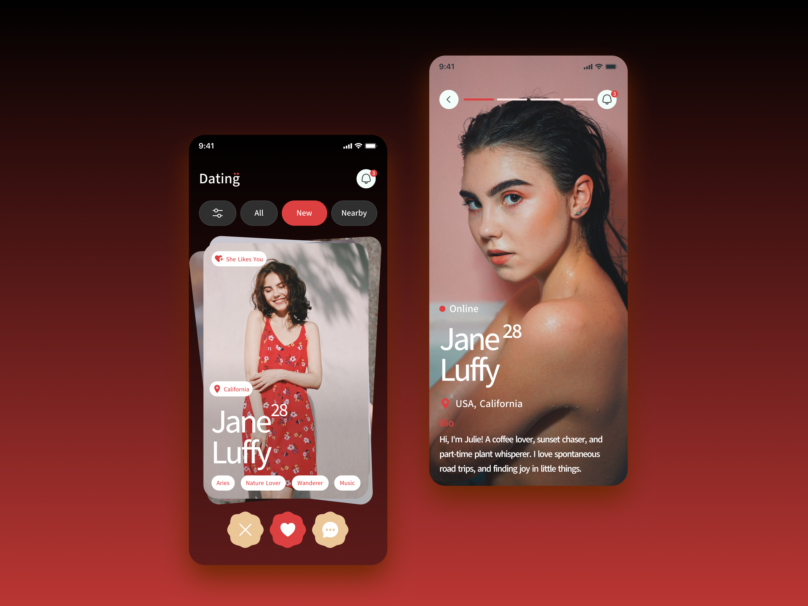 Dating App UI Design anshul dawar branding clean datesmart design findyourmatch flirtandfind loveconnection lovestartshere matchmadeeasy meetsingles minimal moderndating realconnections relationshipgoals romanceinreach swiperight ui ux web