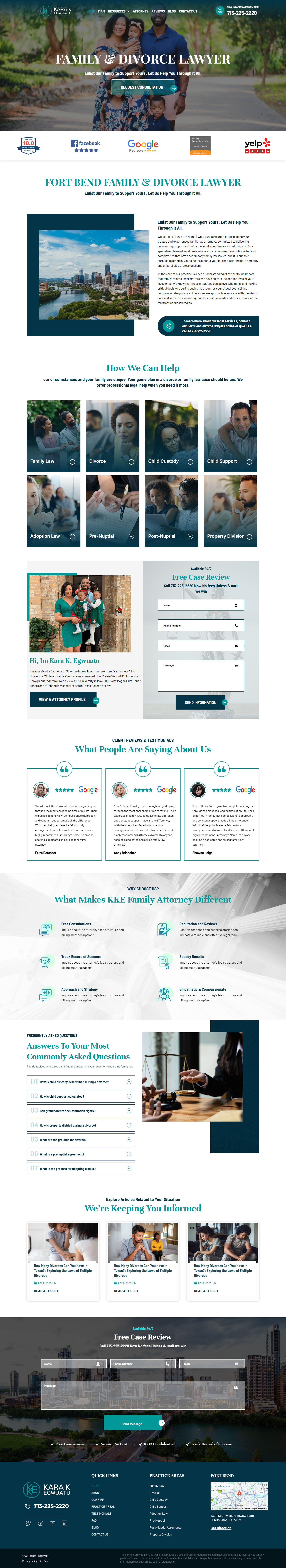 Example of Word Press Website Design