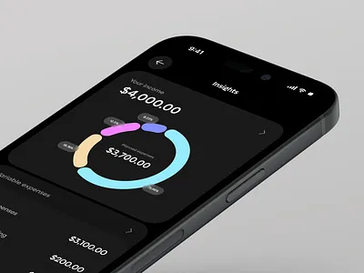 Banking Mobile App app design banking finance finance mobile app financial app fintech app mobile app mobile banking modern app ui money wallet