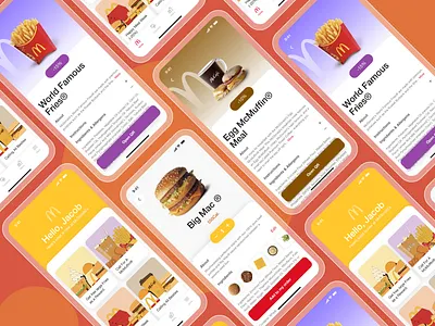 Tasty UI for McDonald's Mobile App - Modern, Clean & Delicious appdesign brandexperience designinspiration fastfoodapp figmadesign foodapp fooddeliveryapp interfacedesign mcdonalds mobileapp mobileuidesign productdesign restaurantapp uidesign userexperience uxdesign visualdesign