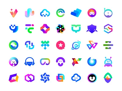 logo design collections brand identity branding colorful logos creative icons logo logo design logos modern logos software logos technology logos