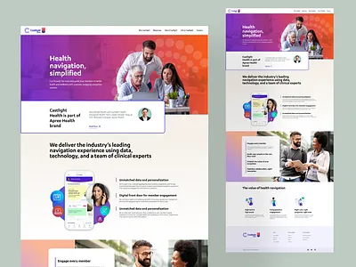 Health Navigation Made Simple – Web Design for Castlight Health designforgood