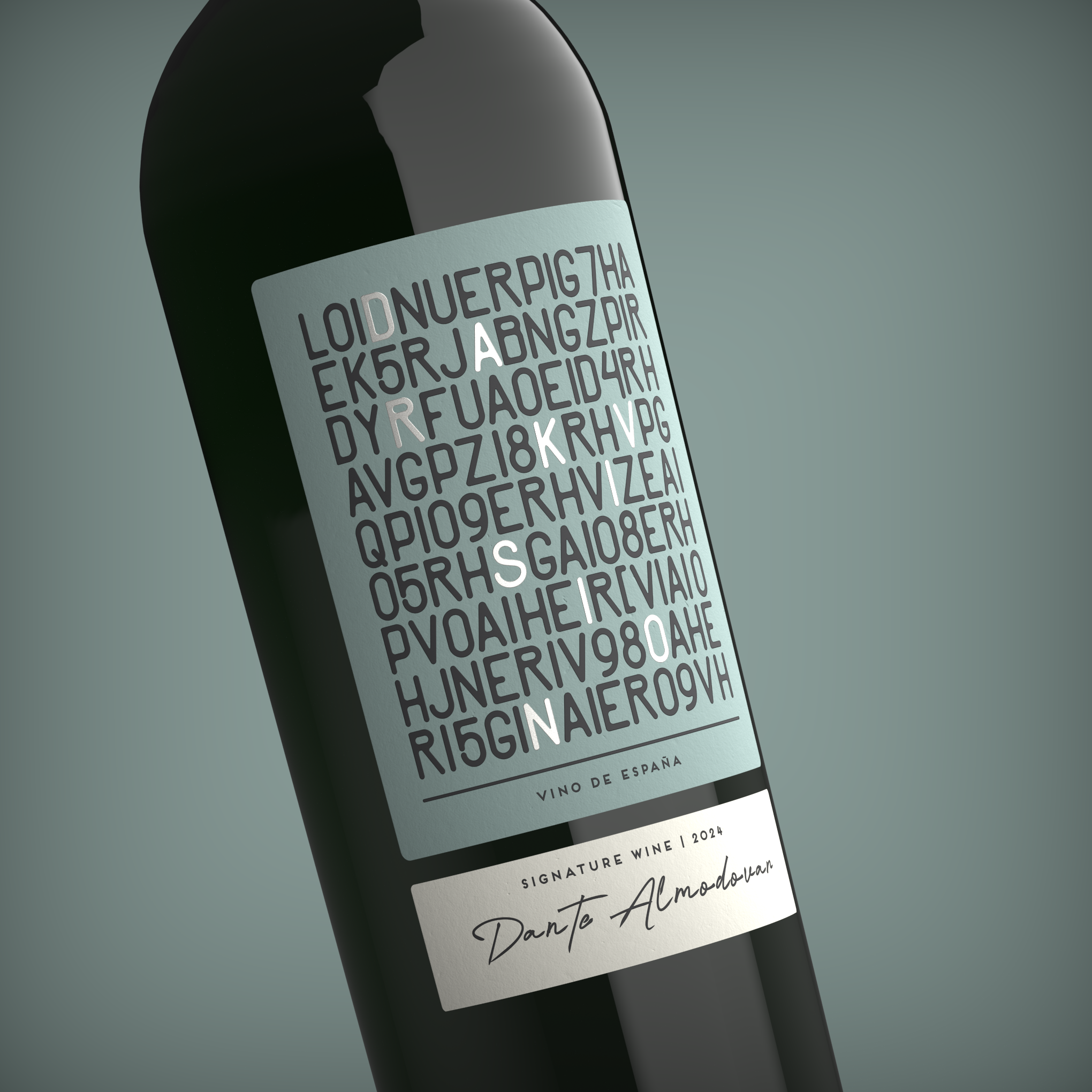 Example of Wine Label