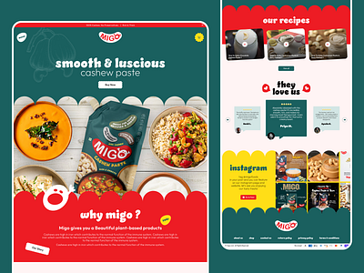 Cashew Paste Ecommerce Landing Page Website UI availableforwork brandingdesign creativedirection designinspiration designportfolio dribbble dribbbleweeklywarmup ecommercedesign figmadesign freelancedesigner hireme landingpagedesign productdesign startupdesign uiinspiration uiux uxdesign webdesign websitedesign