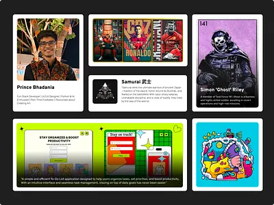 Meet Prince – Full-Stack Wizard with a Design Soul 🧙‍♂️✨ branding design graphic design illustration portfolio poster typography ui ux