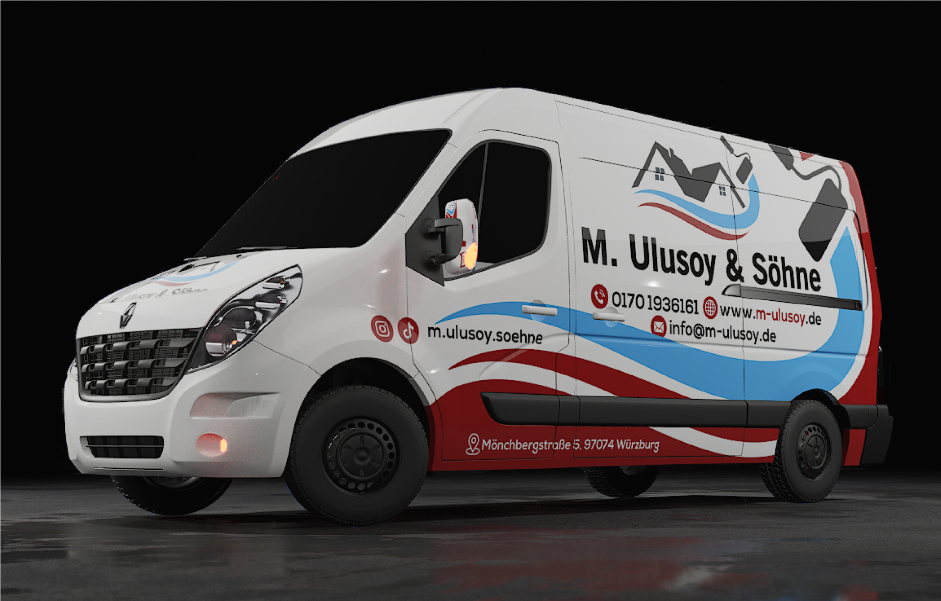 Van Wrap I M. Ulusoy & Söhne car wrap creative wrap van wrap wrap