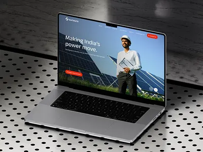 Website Design for Renewable Energy Firm branding creative design illustration ui website