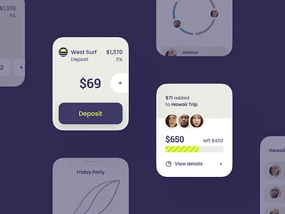 Round Up Purchases / Watch App animation app chart concept deposit finance graph motion graphics movement purchase watch