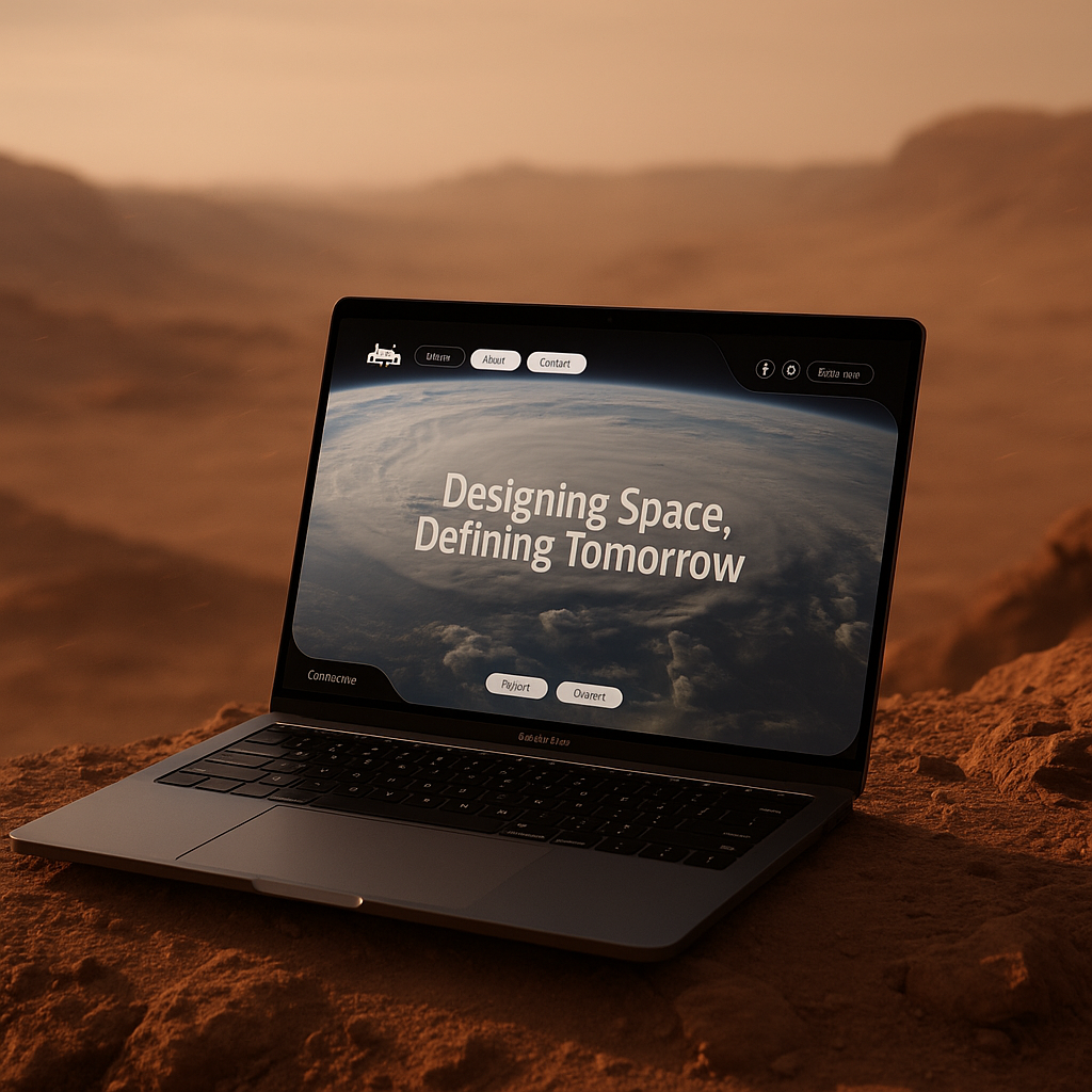 Pioneering Space-Centric Design & Innovation design figma interface landingpage saas ui uiux ux website