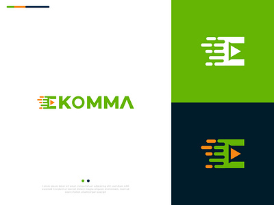 Ekomma Logo Design abstract logo design adobe illustrator adobe photoshop branding creative logo design dribble logo design graphic design logo logo folio logo inspire logo maker logo type minimalist logo