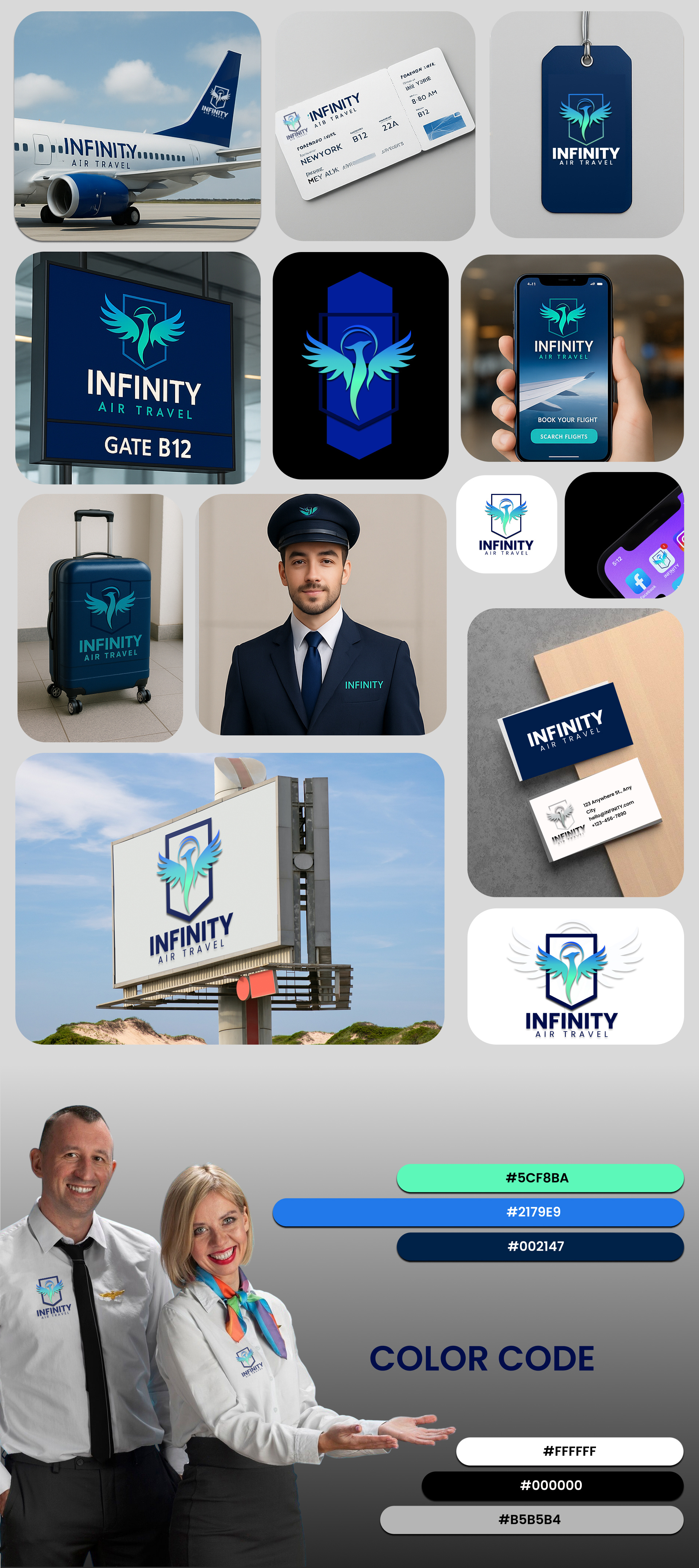 Airlines Logo and Branding branding graphic design logo ui