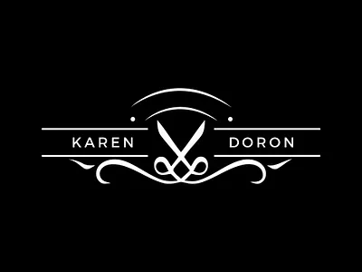 Karen Doron barbar logo brand strategy