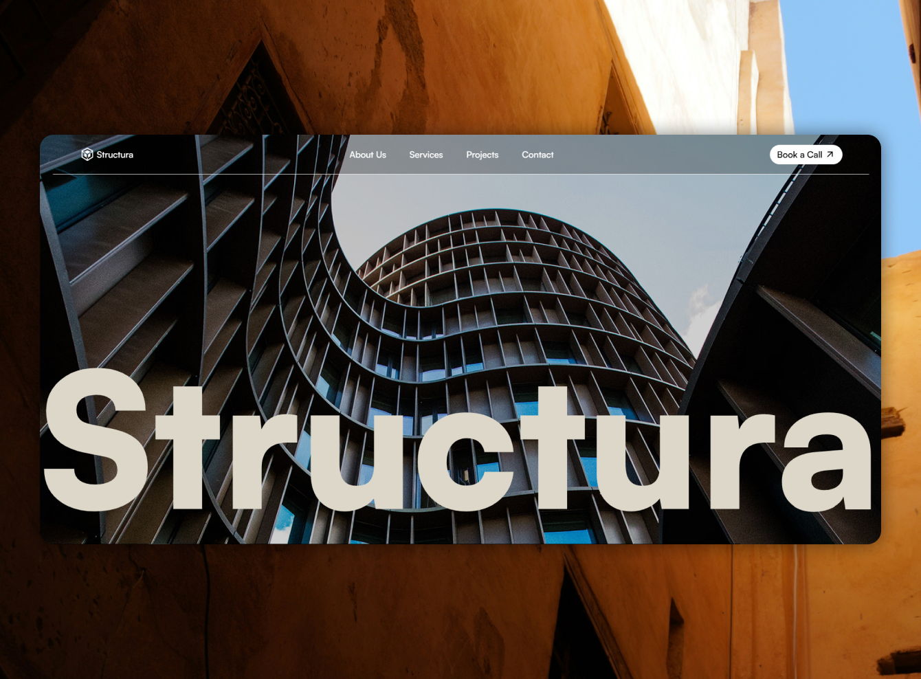 Structura - Architeture Agency architeture branding graphic design ui ux web development website design